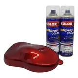 Tinta Spray Vermelho Candy Automotivo Colorgin 300ml