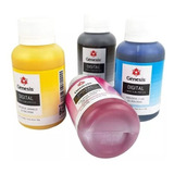 Tinta Sublimatica Gênesis Sublidesk Kit 4 Cores C 100ml Cada