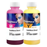 Tinta Sublimatica Inktec Dti 100ml Magenta 100ml Yellow