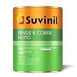 Tinta Suvinil Para Parede Acrilico Rende E Cobre Muito 0 9L Branco 50322194