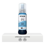 Tinta T574 Refil Ciano Light Original Epson L8050 L18050