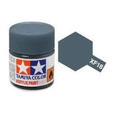 Tinta Tamiya Acrilica Azul Medio Xf 18 Plastimodelismo