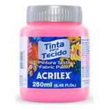 Tinta Tecido Fosca 250ml Rosa Bebe Acrilex