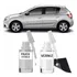 Tinta Tira Risco Automotivo Renault Clio Sandero Logan Prata