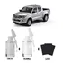 Tinta Tira Risco Automotivo Toyota Hilux Prata Metalico