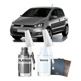 Tinta Tira Risco Vw Fox Trend 2018 Cinza Platinum