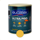 Tinta Ultra Piso E Parede Eucatex 3 6l Acrílico Premium Cor Amarelo Demarcação