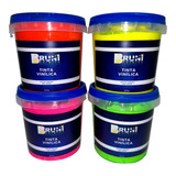 Tinta Vinilica Fluorescente Degrade