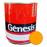 Tinta Vinilica Fosca Amarelo Ouro 900ml Genesis