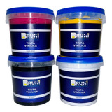 Tinta Vinílica Fosca Para Serigrafia 220ml Bruni Química