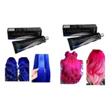 Tintas Cabelo Azul Royal E Pink Coloração Hidraty Mairibel
