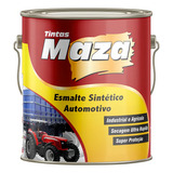 Tintas Maza Esmalte Industrial Brilhante 3 6l Diversas Cores Cor Amarelo Segurança M5y8 12