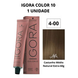 Tintura Schwarzkopf Professional Igora Royal Cor10 Tom 4 00 Castanho Médio Natural Extra