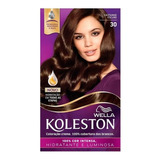 Tintura Wella Koleston Creme Escolha Wxz Cor 30 Castanho Escuro