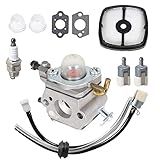 TINVHY Kit De Substituição De Carburador C1U K78 Para Echo PB200 PB 201 PB201 ES210 ES211 A021000940 Com Filtro De Ar Filtro De Linha De Combustível