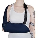 Tipoia Estabilizadora Estofada Bilateral Preto Médio Mercur