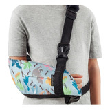 Tipoia Infantil Estofada Bilateral Canadense Hidrolight Azul