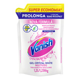 Tira manchas Gel Multiuso Vanish Crystal White Sachê 1 2l