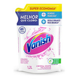 Tira Manchas Liquido Multiuso Crystal White Sem Cloro Refil 1200ml Vanish