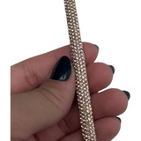 Tira Meia Cana C Strass 6mm 5 Metros