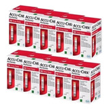 Tiras Accu chek Performa kit 10 Caixas Com 500 Tiras 