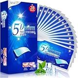 Tiras De Clareamento Dental 5D 14 Bolsas 28 Peças Kit De Clareamento Dental Seguro E Eficaz Branqueador Clareador Dental 5D White