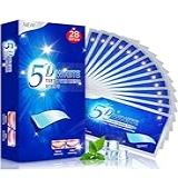Tiras De Clareamento Dental 5D 14 Bolsas 28 Peças Kit De Clareamento Dental Seguro E Eficaz Branqueador Clareador Dental 5D White