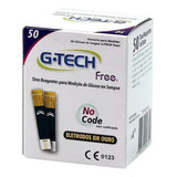 Tiras De Teste Glicemia P G tech 50 free E Free Smart