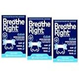 Tiras Nasais Breathe Right Pequeno Médio Transparente Clara 90 Unidades 