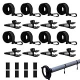 Tiras Para Bobinador De Cobertor De Piscina-Kit De Acessórios Para Bobinadeira De Capa Solar - Ilhós De Substituição Que Retêm Calor E Resistentes Aos UV Com Ganchos E Grampos Para