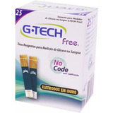 Tiras Para Teste De Glicemia C 25 Free G tech