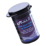 Tiras Para Teste De Glicemia Match Il Ok Meter C 50 Unid Cor Azul