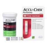 Tiras Reagentes Accu chek Performa Roche 50 Unidades