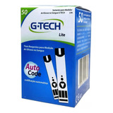 Tiras Reagentes G tech Lite Glicemia Cx Com 50 Fitas
