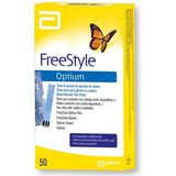 Tiras Reagentes Para Glicose Freestyle Optium 50 Unidades