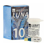 Tiras Teste Colesterol Monitor Luna Duo Wellion 10 Unidades