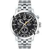 Tissot Relógio Masculino PRC 200 Gent Chr Qua 316L Caixa De Aço Inoxidável Pulseira De Quartzo Suíço Prata 20 Relógio Casual Modelo T1144171105700 