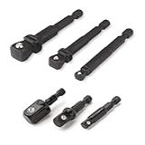 Titan 12001 Conjunto De Adaptadores De Soquete De Impacto Reto E Oscilante