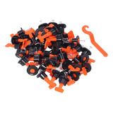 Titanium 5786 Clips Niveladores 1 5 Mm Laranja Claro 50 Clips