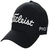 Titleist Boné De Golfe Padrão Tour Performance Preto Branco OSF