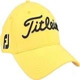 Titleist Boné De Golfe Tour Performance 2022 Dourado Preto Ajustável 