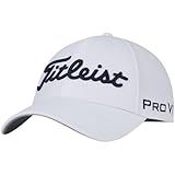 Titleist Boné Golf Tour Elite Branco Azul Marinho Pequeno Médio Branco Azul Marinho P M