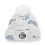 Titleist Chapéu Masculino Com Pompom Branco Camuflado