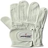 Titleist Luva De Golfe Masculina Perma Soft Golf Reg RH Pearl Branca Grande Usada Na Mão Direita 