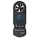 TL 300 Anemômetro Termo Higrômetro Digital Portátil 3 Em 1 Mini Medidor Portátil De Temperatura Umidade E Velocidade Do Vento Para Uso Doméstico Externo E HVAC