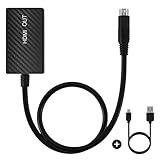 TNP Para Sega Genesis HDMI Adaptador HDMI Link Cabo Compatível Com Consoles De Jogos Sega Genesis 2 E Mega Drive 2 Para TVs HD Monitores E Projetores