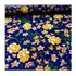 Tnt Estampado Chitão Azul Flores Amarela Junina 10.00m X1.40