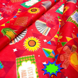 Tnt Estampado Festa Caipira Arraiá Junina 10 00m X 1 40