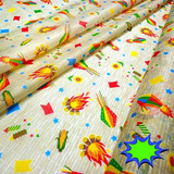 Tnt Estampado Festa Junina Caipira Palha 4 00m X 1 40