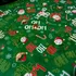 Tnt Natal Hoho Verde C/detalhes Dourados/glitte 10,00m X1,40